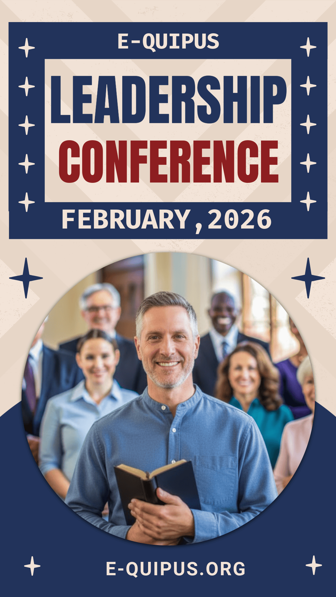 Keith Burnett Ministries 2026 leadership conference poster.